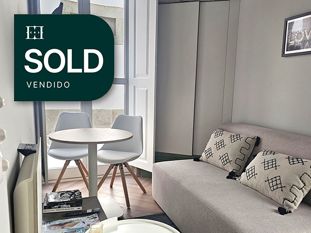 Apartamento T0 no centro histórico